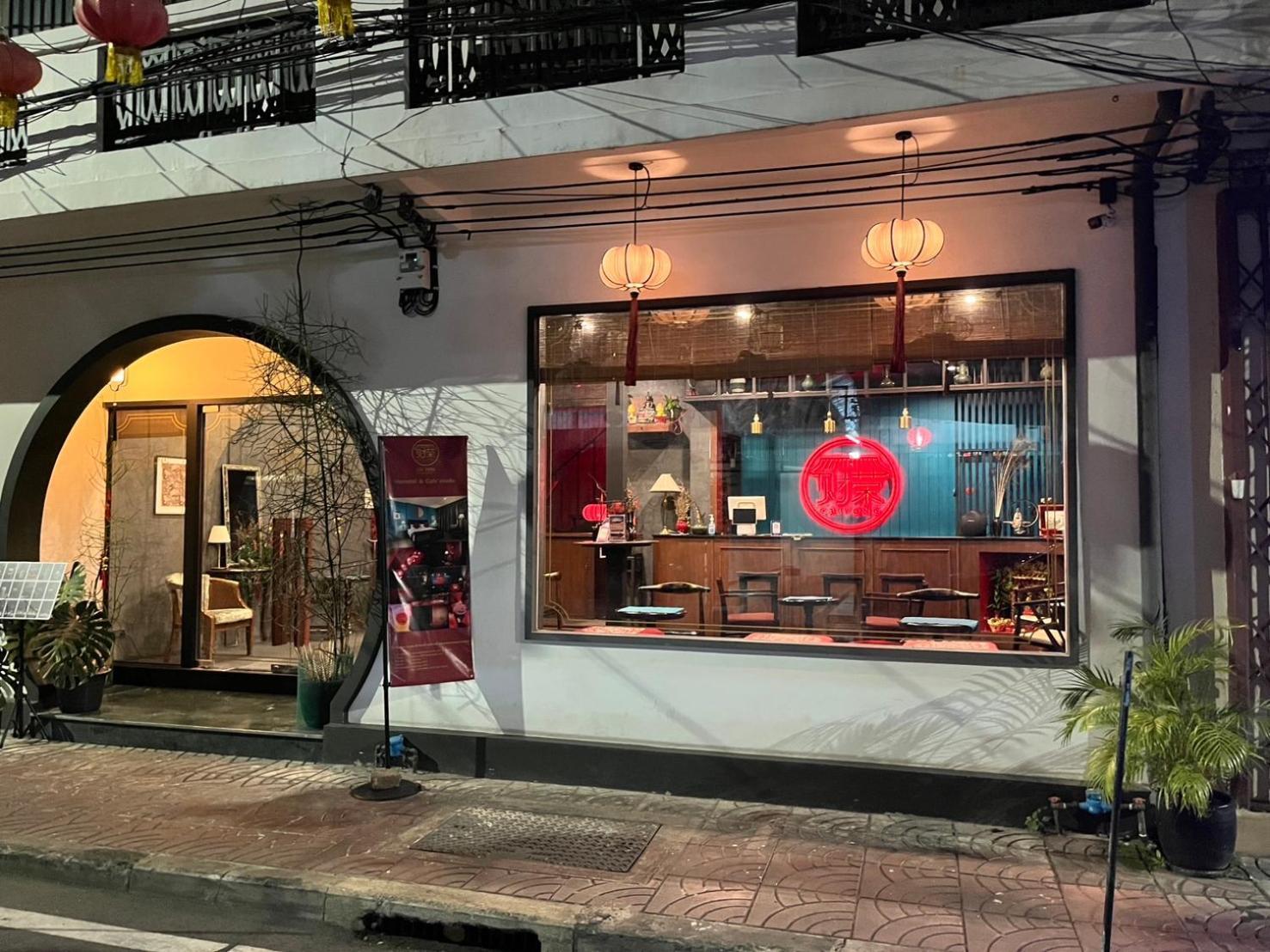 Caiyong Hometel & Cafe'S Studio Bangkok Kültér fotó