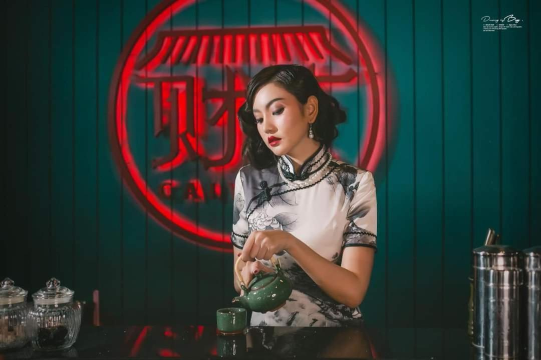 Caiyong Hometel & Cafe'S Studio Bangkok Kültér fotó